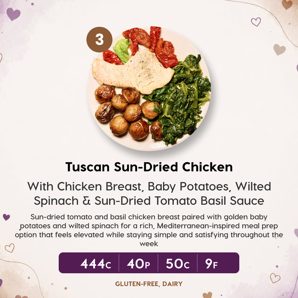 EXCLUSIVE 5 (+1 FREE) Meal Plan